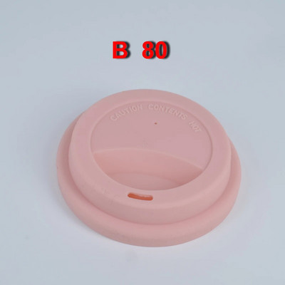 „Eco-Friend“ skirtingo skersmens silikoniniai puodelių dangteliai (be puodelių) „Insulati“ dulkėms atsparus dangtelis keramikiniam kavos arbatos gėrimo puodeliui