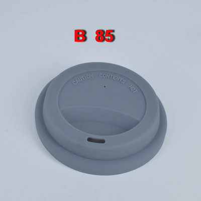 „Eco-Friend“ skirtingo skersmens silikoniniai puodelių dangteliai (be puodelių) „Insulati“ dulkėms atsparus dangtelis keramikiniam kavos arbatos gėrimo puodeliui