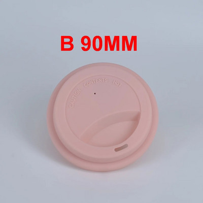 „Eco-Friend“ skirtingo skersmens silikoniniai puodelių dangteliai (be puodelių) „Insulati“ dulkėms atsparus dangtelis keramikiniam kavos arbatos gėrimo puodeliui