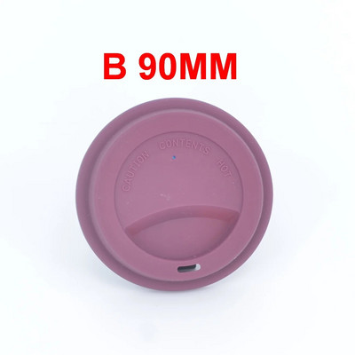 „Eco-Friend“ skirtingo skersmens silikoniniai puodelių dangteliai (be puodelių) „Insulati“ dulkėms atsparus dangtelis keramikiniam kavos arbatos gėrimo puodeliui