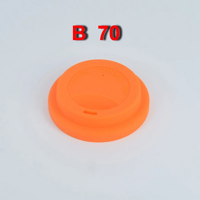 „Eco-Friend“ skirtingo skersmens silikoniniai puodelių dangteliai (be puodelių) „Insulati“ dulkėms atsparus dangtelis keramikiniam kavos arbatos gėrimo puodeliui