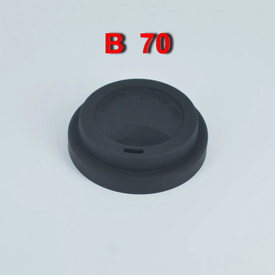 „Eco-Friend“ skirtingo skersmens silikoniniai puodelių dangteliai (be puodelių) „Insulati“ dulkėms atsparus dangtelis keramikiniam kavos arbatos gėrimo puodeliui