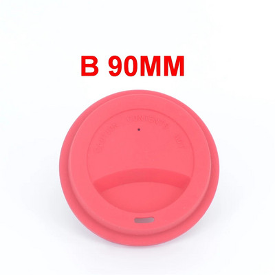 „Eco-Friend“ skirtingo skersmens silikoniniai puodelių dangteliai (be puodelių) „Insulati“ dulkėms atsparus dangtelis keramikiniam kavos arbatos gėrimo puodeliui