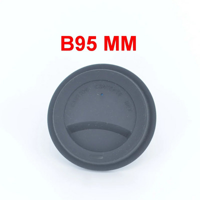 „Eco-Friend“ skirtingo skersmens silikoniniai puodelių dangteliai (be puodelių) „Insulati“ dulkėms atsparus dangtelis keramikiniam kavos arbatos gėrimo puodeliui