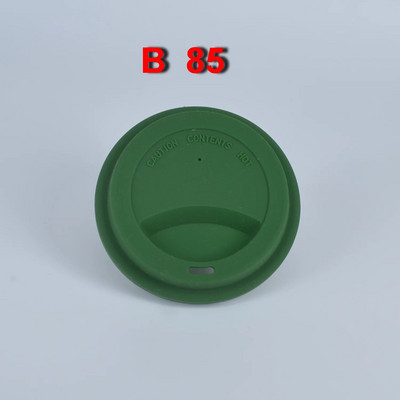 „Eco-Friend“ skirtingo skersmens silikoniniai puodelių dangteliai (be puodelių) „Insulati“ dulkėms atsparus dangtelis keramikiniam kavos arbatos gėrimo puodeliui