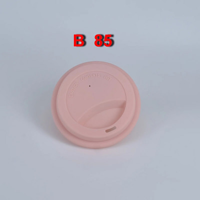 „Eco-Friend“ skirtingo skersmens silikoniniai puodelių dangteliai (be puodelių) „Insulati“ dulkėms atsparus dangtelis keramikiniam kavos arbatos gėrimo puodeliui