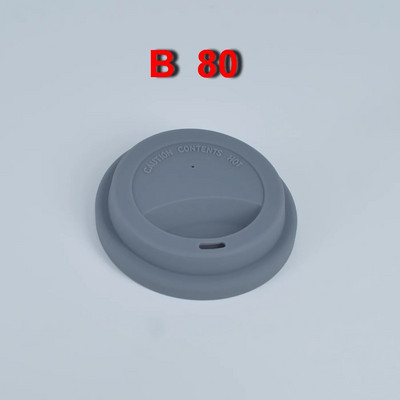 „Eco-Friend“ skirtingo skersmens silikoniniai puodelių dangteliai (be puodelių) „Insulati“ dulkėms atsparus dangtelis keramikiniam kavos arbatos gėrimo puodeliui