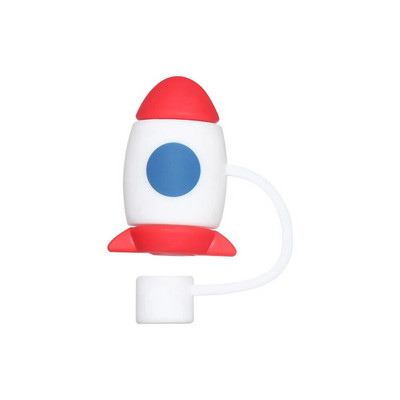 Creative õlgedest katete kork Stanley tassi jaoks ühilduvate silikoonist korduvkasutatavate kõrreotstega 8–10 mm joogikõrrekatte kaunistamiseks