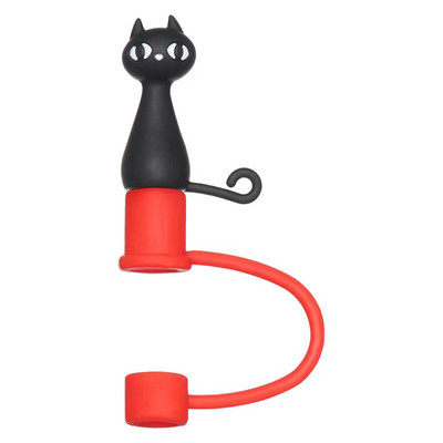 Creative õlgedest katete kork Stanley tassi jaoks ühilduvate silikoonist korduvkasutatavate kõrreotstega 8–10 mm joogikõrrekatte kaunistamiseks