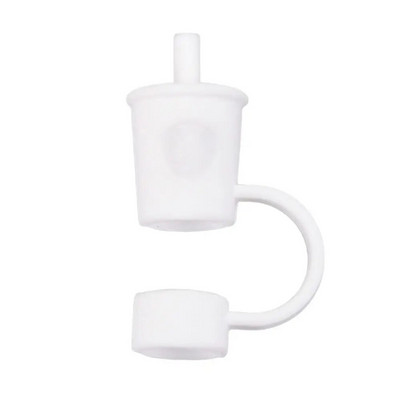 1kom silikonske navlake za slamke kompatibilne za Stanley Cup Poklopci za slamke za višekratnu upotrebu Utikač za slamke Kućna kuhinja Party