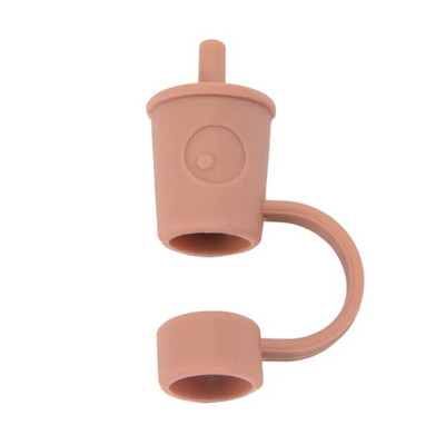 1kom silikonske navlake za slamke kompatibilne za Stanley Cup Poklopci za slamke za višekratnu upotrebu Utikač za slamke Kućna kuhinja Party