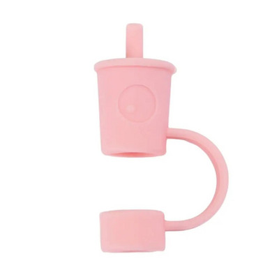 1kom silikonske navlake za slamke kompatibilne za Stanley Cup Poklopci za slamke za višekratnu upotrebu Utikač za slamke Kućna kuhinja Party