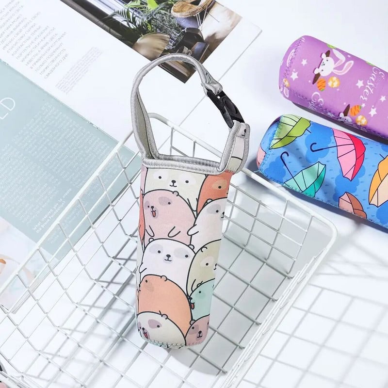 Välispordi kott isolatsioonikott kaasaskantav tassi varrukas veepudeli kate Veepudeli ümbris vaakumtassi varrukas