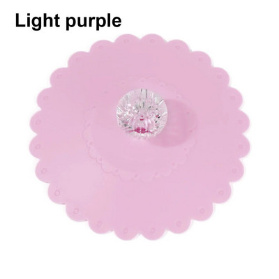 Naujas vaivorykštės spalvos silikoninis sandarus puodelio dangtis, šilumos išsaugojimo siurbimo dangtelis, daugkartinis netoksiškas nuo dulkių kavos puodelio priedas