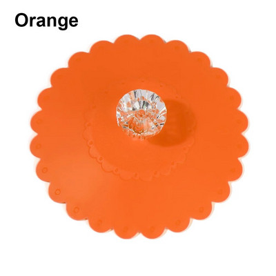 Naujas vaivorykštės spalvos silikoninis sandarus puodelio dangtis, šilumos išsaugojimo siurbimo dangtelis, daugkartinis netoksiškas nuo dulkių kavos puodelio priedas