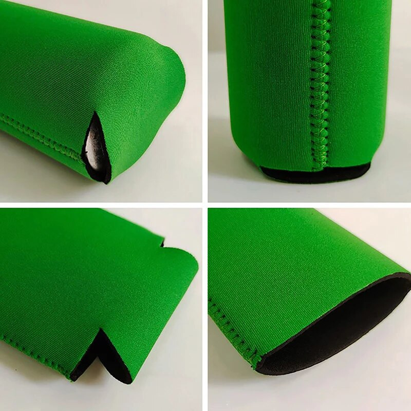 1 vnt Vienspalvis natrio dangtelis Alaus rankovės Stovyklavietės puodelis Neopreno puodelio dangtelis Gėrimų aušintuvo butelio rankovė lauke