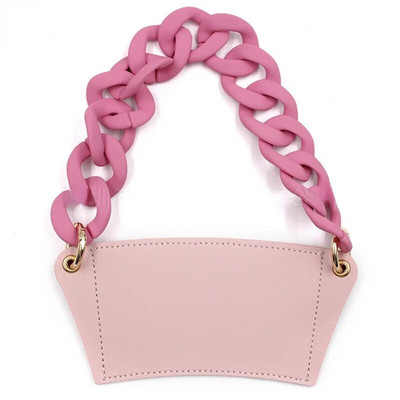 350ml lančić Prijenosni držač šalice za kavu Viseća prijenosna šalica Papirnata čaša Kožna torbica Mlijeko Čaj Vrećica za šalicu pića