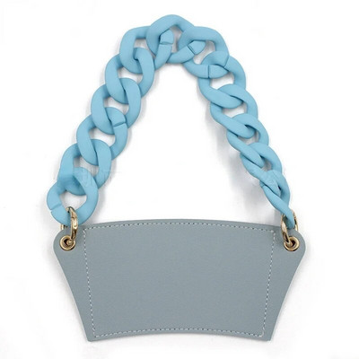 350ml lančić Prijenosni držač šalice za kavu Viseća prijenosna šalica Papirnata čaša Kožna torbica Mlijeko Čaj Vrećica za šalicu pića