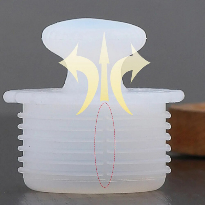 Naujas silikoninio kamščio buteliuko kamštienos kamštelis termoso kamščio sandarus kamštis vakuuminės kolbos virdulio pakeitimo priedams