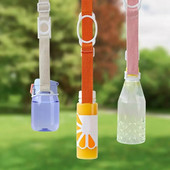 Φορητή πόρπη για μπουκάλι νερού DIY Ρυθμιζόμενη θήκη για μπουκάλια νερού Λουράκι ιμάντα ώμου Κύπελλο για υπαίθριο κάμπινγκ πικνίκ