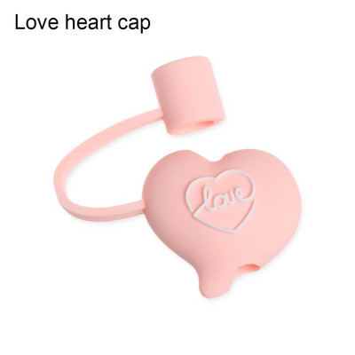 1PC Kreativni silikonski čep za slamke Za višekratnu upotrebu, otporan na prskanje, Poklopac za prašinu za piće Slamke, vrhovi Poklopac Posuđe za piće Dodaci za šalice za kuhinjske alate