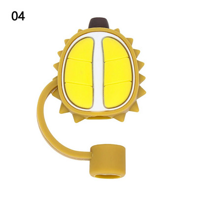 1PC Kreativni silikonski čep za slamke Za višekratnu upotrebu, otporan na prskanje, Poklopac za prašinu za piće Slamke, vrhovi Poklopac Posuđe za piće Dodaci za šalice za kuhinjske alate