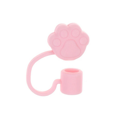 Νέο χαριτωμένο ψάθινο βύσμα σιλικόνης, επαναχρησιμοποιήσιμο καπάκι σκόνης κατανάλωσης, γυάλινο φλιτζάνι κινουμένων σχεδίων, αδιάβροχα βύσματα στο πιτσίλισμα Συμβουλές για κάλυμμα Αξεσουάρ