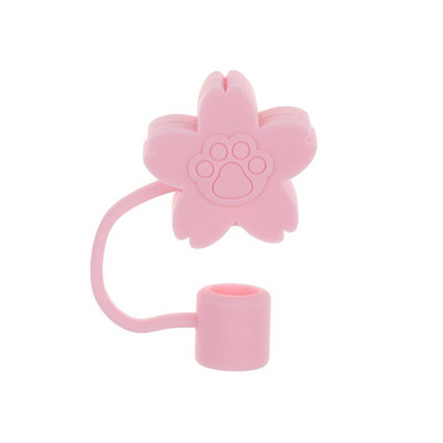 Νέο χαριτωμένο ψάθινο βύσμα σιλικόνης, επαναχρησιμοποιήσιμο καπάκι σκόνης κατανάλωσης, γυάλινο φλιτζάνι κινουμένων σχεδίων, αδιάβροχα βύσματα στο πιτσίλισμα Συμβουλές για κάλυμμα Αξεσουάρ