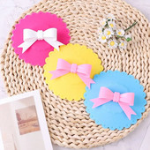 1PC Šareni silikonski poklopac za šalicu s čipkom protiv prašine protiv prašine, poklopac za šalicu za čaj, kavu, dijelovi posuđa, slatki darovi za višekratnu upotrebu