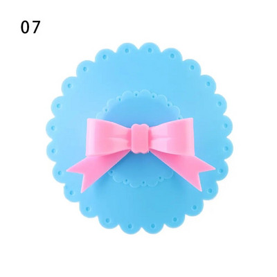 1PC Šareni silikonski poklopac za šalicu s čipkom protiv prašine protiv prašine, poklopac za šalicu za čaj, kavu, dijelovi posuđa, slatki darovi za višekratnu upotrebu