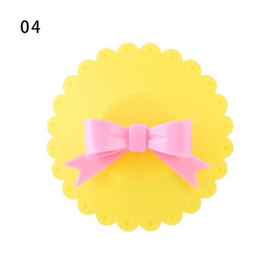 1PC Šareni silikonski poklopac za šalicu s čipkom protiv prašine protiv prašine, poklopac za šalicu za čaj, kavu, dijelovi posuđa, slatki darovi za višekratnu upotrebu