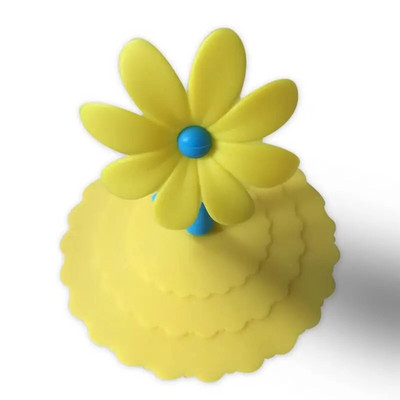 Creative Silicone Cup kate Ülevooluvastane imemiskork keraamilisele klaasist kruusikausile Kuumakindlad suletud kaaned Katte tee kohvi kaas