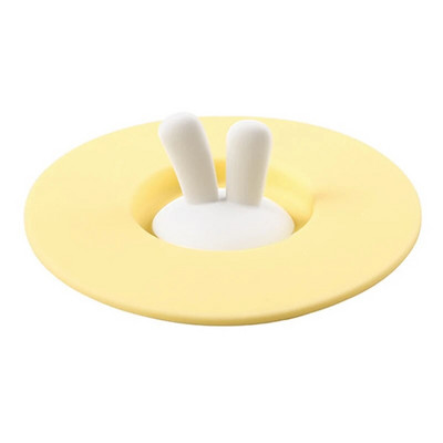 Creative Silicone Cup kate Ülevooluvastane imemiskork keraamilisele klaasist kruusikausile Kuumakindlad suletud kaaned Katte tee kohvi kaas