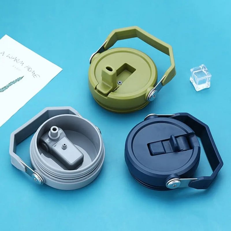 Tesniaci kryt fľaše, odolný voči rozliatiu, obyčajné kovové viečka pre Ozark, Trail, Rtic, Yei, viacfarebný termoský pohár Tumber Cup.