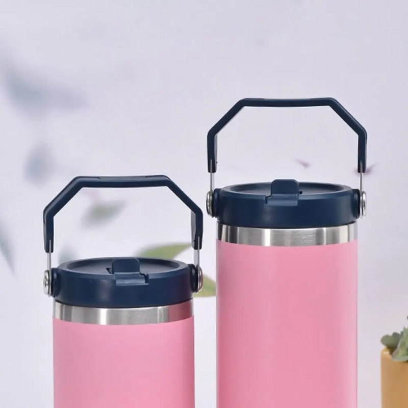 Tesniaci kryt fľaše, odolný voči rozliatiu, obyčajné kovové viečka pre Ozark, Trail, Rtic, Yei, viacfarebný termoský pohár Tumber Cup.