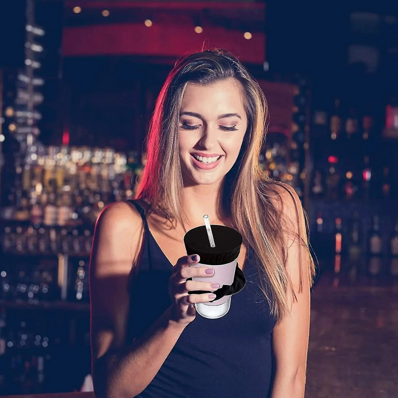 Poklopac za šalicu za napitak protiv pada za noćni klub Zatvoreni poklopac protiv curenja Slatki poklopac za šalicu za kavu otporan na prašinu Prikladan za pubove i klubove Dijelovi