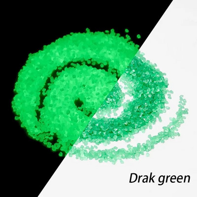 25 γρ/τσάντα Φωτεινή λάμψη άμμου σε σκούρο βότσαλο Πέτρα Σπίτι Κήπος Εξωτερικό Μονοπάτι Διακόσμηση γκαζόν Δεξαμενή ψαριών Διακόσμηση ενυδρείου 3-5 χιλιοστά