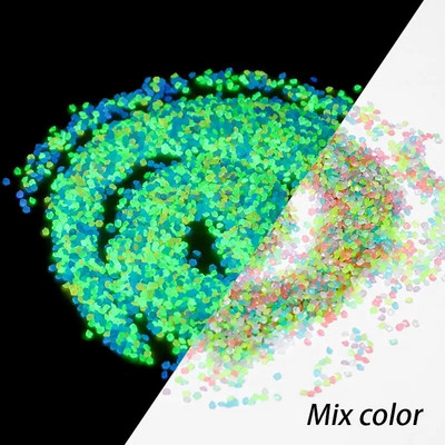 25 γρ/τσάντα Φωτεινή λάμψη άμμου σε σκούρο βότσαλο Πέτρα Σπίτι Κήπος Εξωτερικό Μονοπάτι Διακόσμηση γκαζόν Δεξαμενή ψαριών Διακόσμηση ενυδρείου 3-5 χιλιοστά