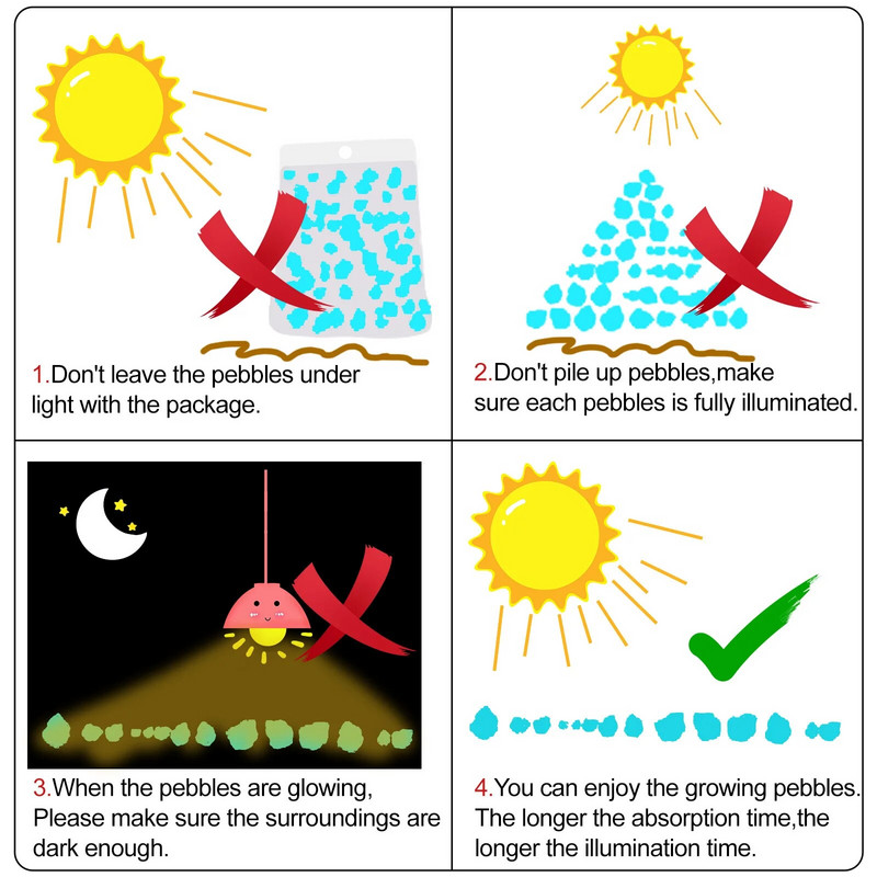 25 γρ/τσάντα Φωτεινή λάμψη άμμου σε σκούρο βότσαλο Πέτρα Σπίτι Κήπος Εξωτερικό Μονοπάτι Διακόσμηση γκαζόν Δεξαμενή ψαριών Διακόσμηση ενυδρείου 3-5 χιλιοστά