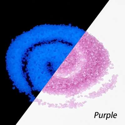 1000 τμχ/Τσάντα Φωτεινή λάμψη άμμου σε σκοτεινό βότσαλο Πέτρα Σπίτι Κήπος Εξωτερικό Μονοπάτι Διακόσμηση γκαζόν Δεξαμενή ψαριών Διακόσμηση ενυδρείου 3-5mm