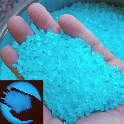 1000 buc Nisip luminos strălucește în întuneric Pietricele Piatră Grădină Casă Cale în aer liber Decorare gazon Acvariu Decor 3-5mm