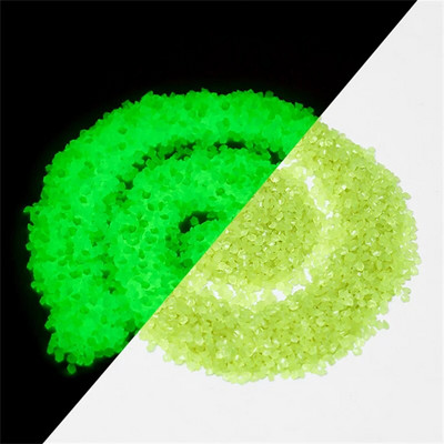 10g 400 buc 3-5mm nisip luminos gradina acvariu vaza mica piatra fluorescent nisip luminos particule fluorescente decorare gradina