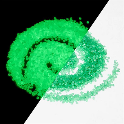10g 400 buc 3-5mm nisip luminos gradina acvariu vaza mica piatra fluorescent nisip luminos particule fluorescente decorare gradina