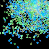 1000Pcs/Pack Glow In The Dark Garden Pebbles Stones for Aquarium Fish Tank Bar Βάζο Διακόσμηση Φωτεινές πέτρες φθορισμού