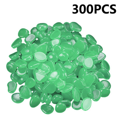 300 tk Waterscapes vaasitäidis õues lillepotid Kunstlikud korduvkasutatavad dekoratiivsed aiarada helendavad pimedas kivikestega basseinis