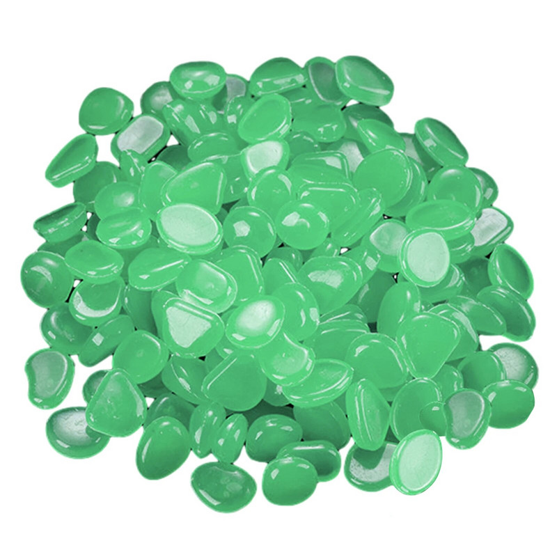 300 tk Waterscapes vaasitäidis õues lillepotid Kunstlikud korduvkasutatavad dekoratiivsed aiarada helendavad pimedas kivikestega basseinis