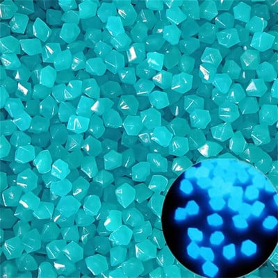 100/200 tk Pimedas helendav Dekoratiivne veeris Aiakaunistus Kivikesed Helendav kivi Õues Akvaariumi kaunistus