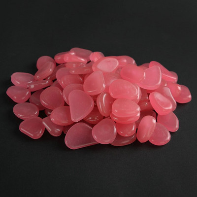 50 komada svjetlećeg kamenja koje svijetli u mraku, kamenčići, šetalište za vrt, akvarij, staklene vaze, vanjska dekoracija vrta