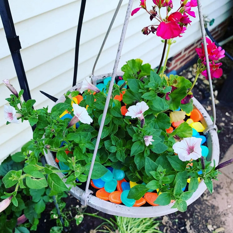 20/50 komada Sjajni u tami Vrtni kamenčići Sjajno kamenje Stijene za šetnice Vrtna staza Terasa Travnjak Uređenje dvorišta Svjetleće kamenje