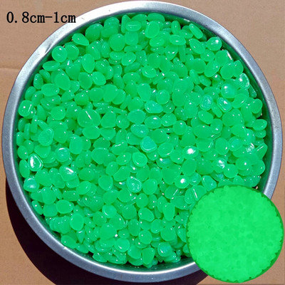 50/100/200kom Svjetleći kamen Svjetleći šljunak u mraku Za pločnik Vrt Terasa Travnjak Dvorište Akvarijum Dekoracija akvarija